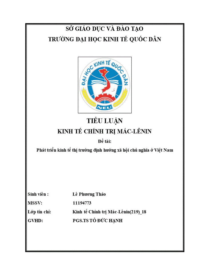 image for page Phát triển kinh tế thị trường định hướng xã hội chủ nghĩa ở Việt Nam