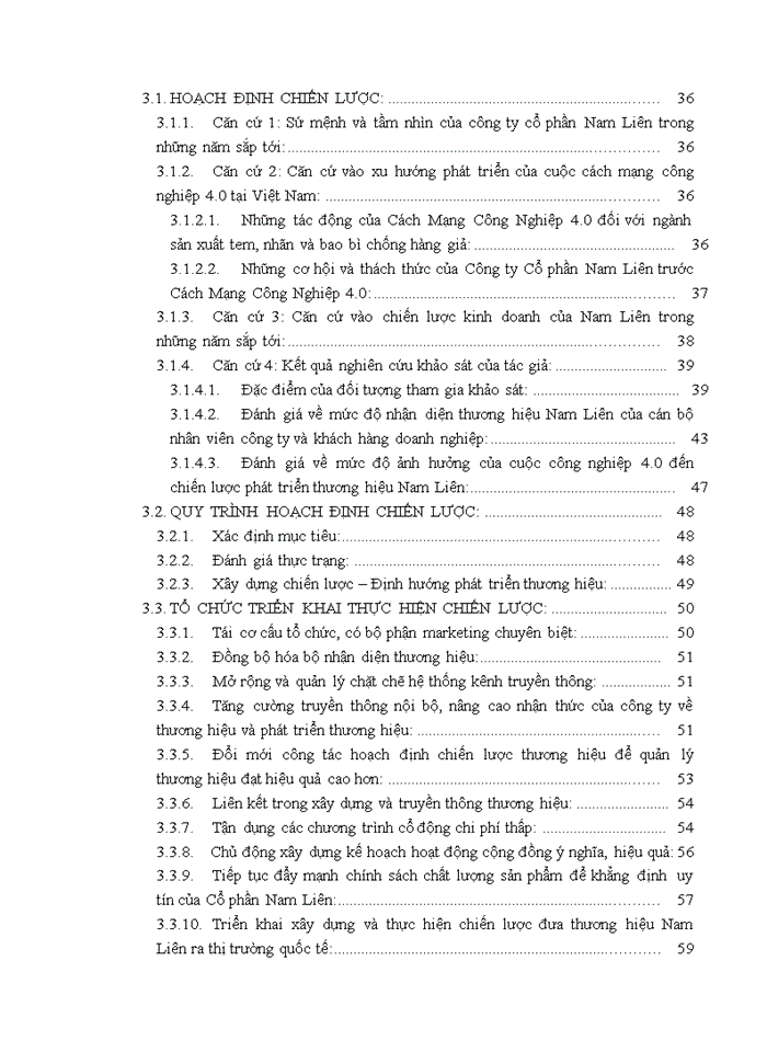 image for page Hoạch định chiến lược phát triển thương hiệu cho Công ty Cổ phần Nam Liên trong bối cảnh cuộc cách mạng công nghiệp 4.0 ở Việt Nam