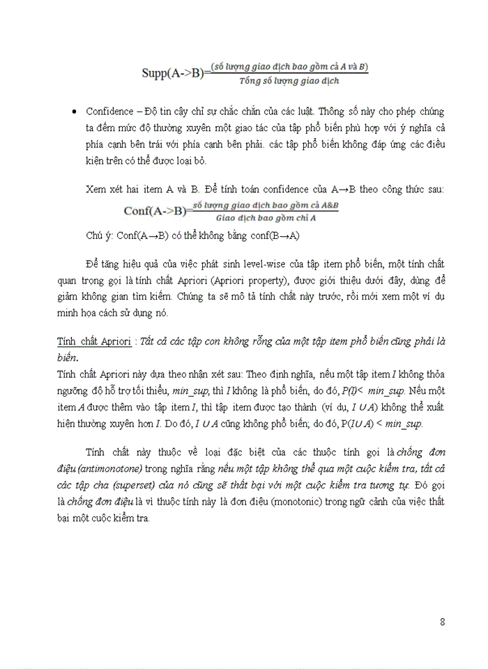 image for page Nghiên cứu về thuật toán apriori