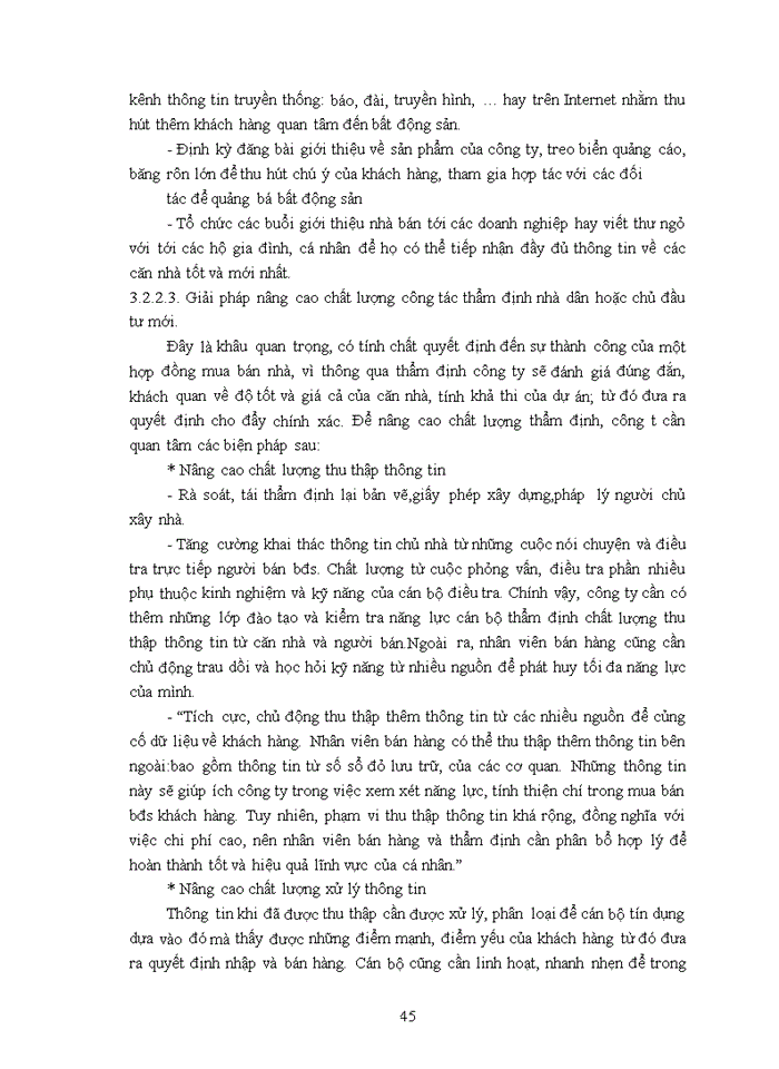 image for page Quản lý bán hàng của công ty cổ phần đầu tư và thương mại bất động sản Đại Việt