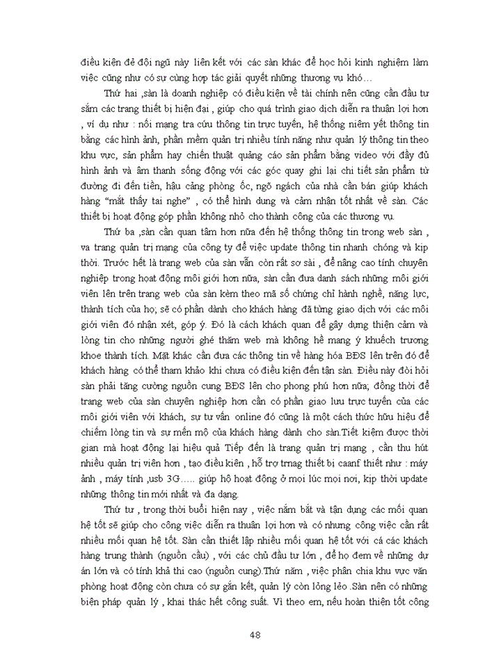 image for page Quản lý bán hàng của công ty cổ phần đầu tư và thương mại bất động sản Đại Việt
