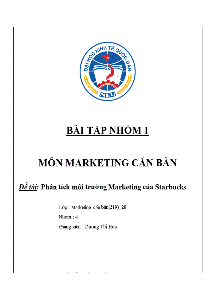 image for page Phân tích môi trường Marketing của Starbucks