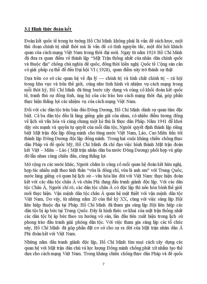 image for page Tư tưởng hồ chí minh về đoàn kết quốc tế