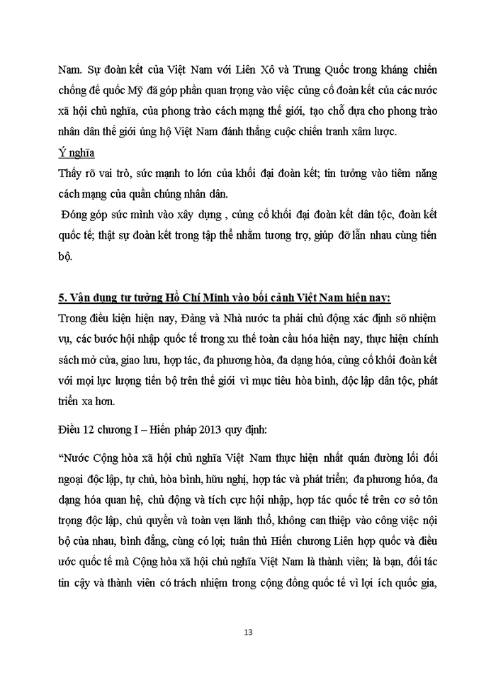 image for page Tư tưởng hồ chí minh về đoàn kết quốc tế