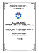 Tìm hiểu về liên kết kinh tế thương mại quốc tế của tổ chức Thương mại Quốc tế - WTO