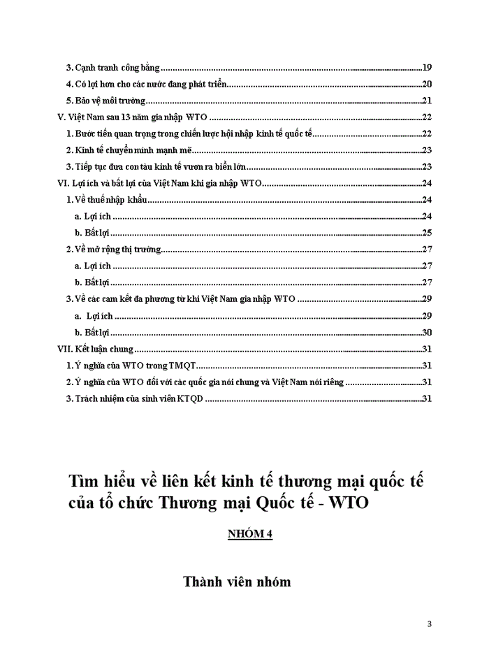 image for page Tìm hiểu về liên kết kinh tế thương mại quốc tế của tổ chức Thương mại Quốc tế - WTO