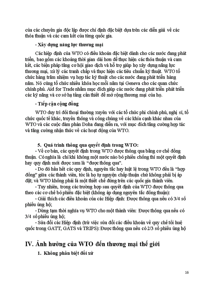 image for page Tìm hiểu về liên kết kinh tế thương mại quốc tế của tổ chức Thương mại Quốc tế - WTO