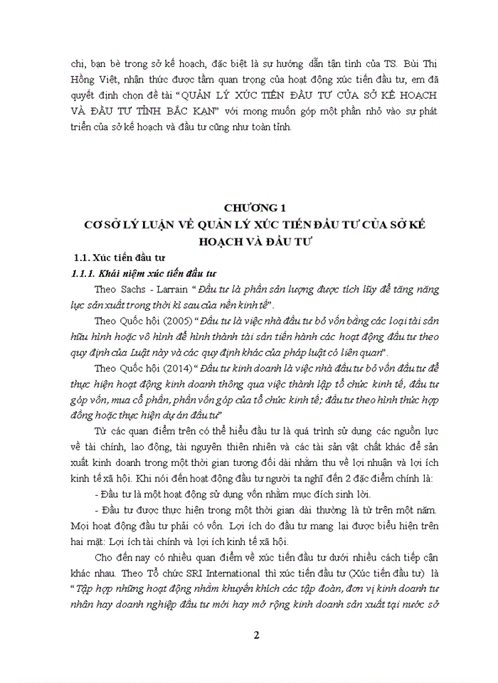 image for page Quản lý xúc tiến đầu tư của sở kế hoạch và đầu tư tỉnh bắc kạn