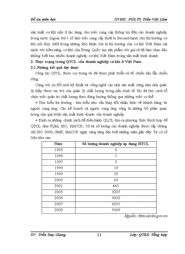 image for page Một số vấn đề về quản trị chất lượng trong các doanh nghiệp cơ khí của Việt Nam