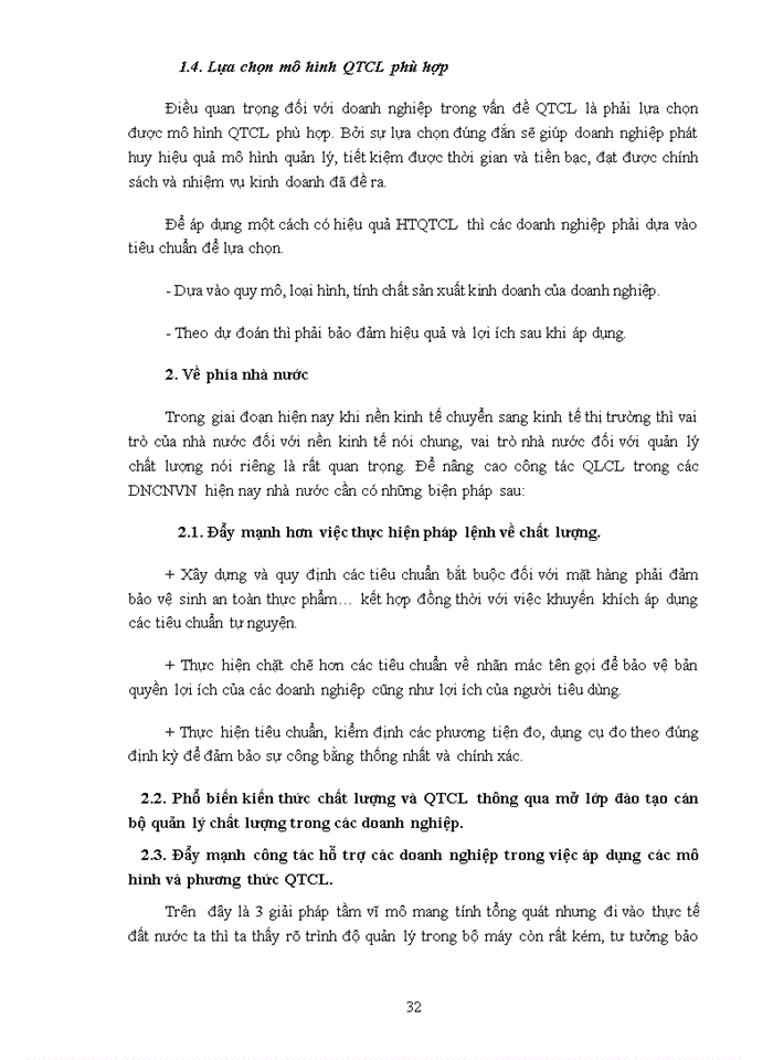 image for page Quản trị chất lượng trong các doanh nghiệp sản xuất thực phẩm ở Việt Nam