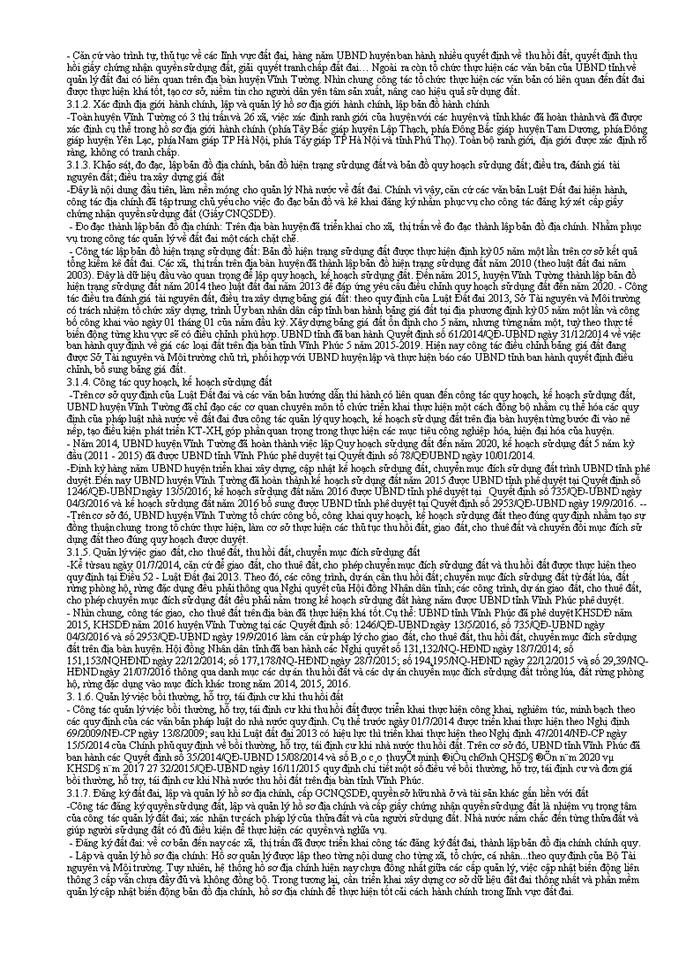 image for page Xây dựng quy hoạch sử dụng đất huyện Vĩnh Tường  tỉnh Vĩnh Phúc  giai đoạn 2017 - 2020