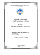 Vai trò của tri thức đối với ý thức