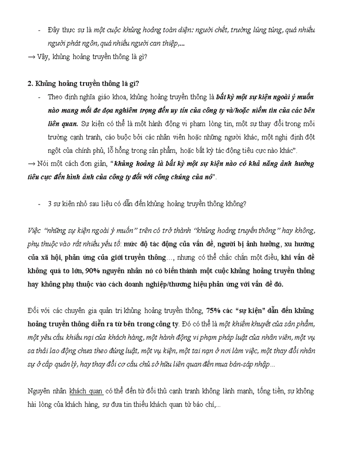 image for page Các nguồn nguy cơ ảnh hưởng đến khủng hoảng truyền thông thương hiệu) trong thời đại kết nối