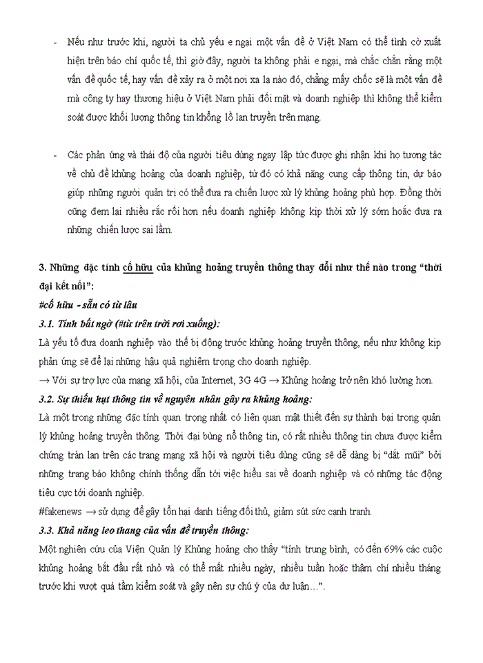 image for page Các nguồn nguy cơ ảnh hưởng đến khủng hoảng truyền thông thương hiệu) trong thời đại kết nối