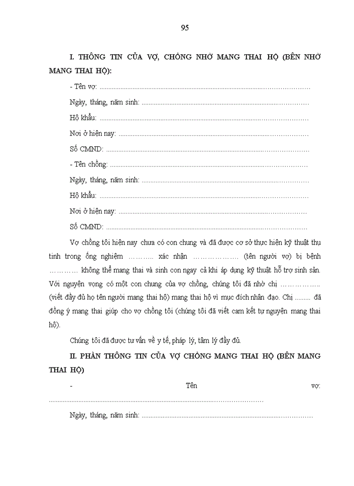 image for page Mang thai hộ - một số vấn đề về lý luận, pháp luật và thực tiễn ở việt nam hiện nay