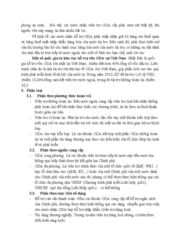 image for page Tác động của ODA đối với nền kinh tế của nước nhận đầu tư: Phân tích trường hợp của Việt Nam.
