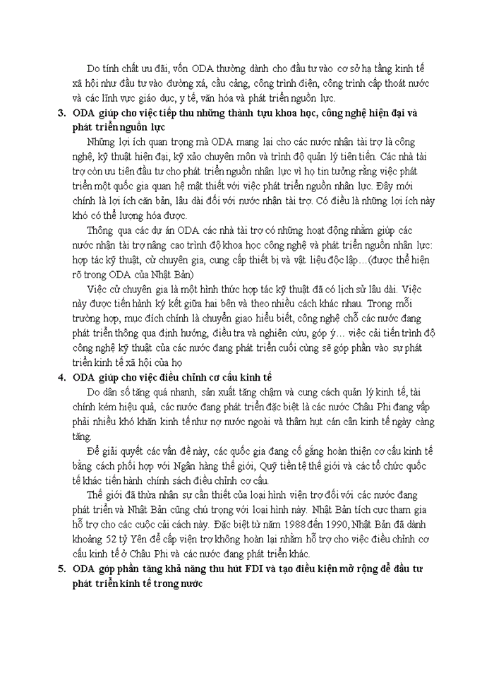 image for page Tác động của ODA đối với nền kinh tế của nước nhận đầu tư: Phân tích trường hợp của Việt Nam.