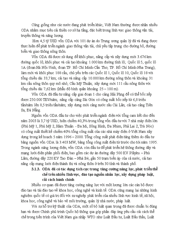image for page Tác động của ODA đối với nền kinh tế của nước nhận đầu tư: Phân tích trường hợp của Việt Nam.