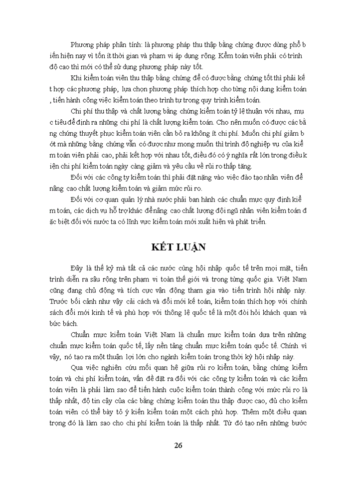 image for page Tìm hiểu mối quan hệ giữa rủi ro kiểm toán với bằng chứng kiểm toán và chi phí kiểm toán trong kiểm toán báo cáo tài chính