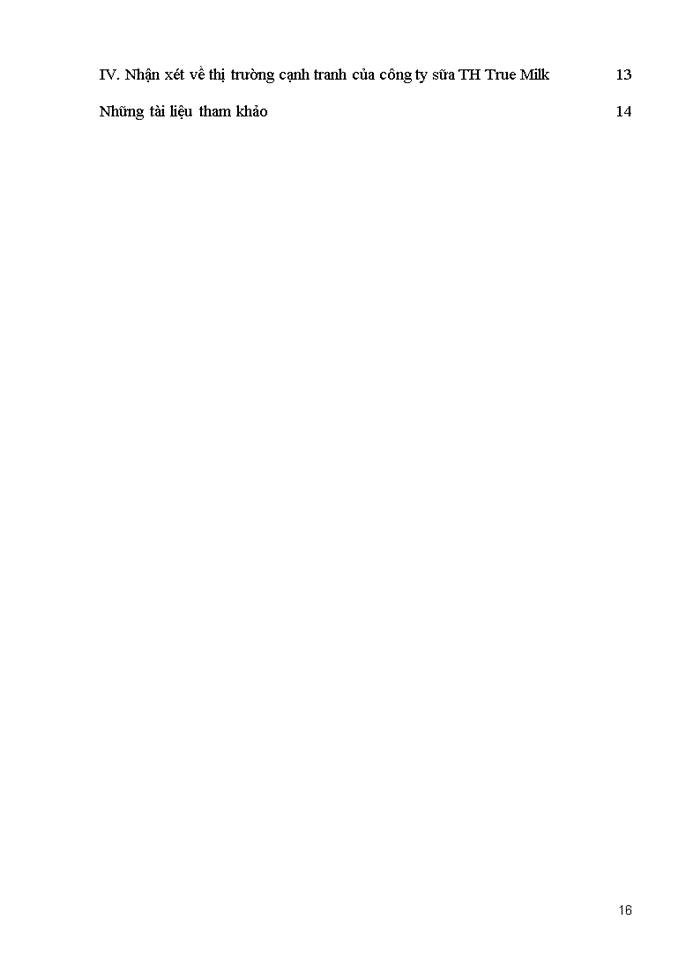 image for page Vận dụng quy luật cạnh tranh trong nền kinh tế thị trường nghiên cứu sự cạnh tranh của công ty sữa TH True Milk