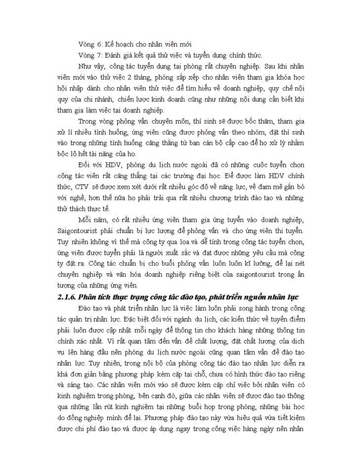 image for page Phát triển nguồn nhân lực phòng du lịch nước ngoài (outbound) tại công ty tnhh mtv du lịch lữ hành saigontourist hanoi