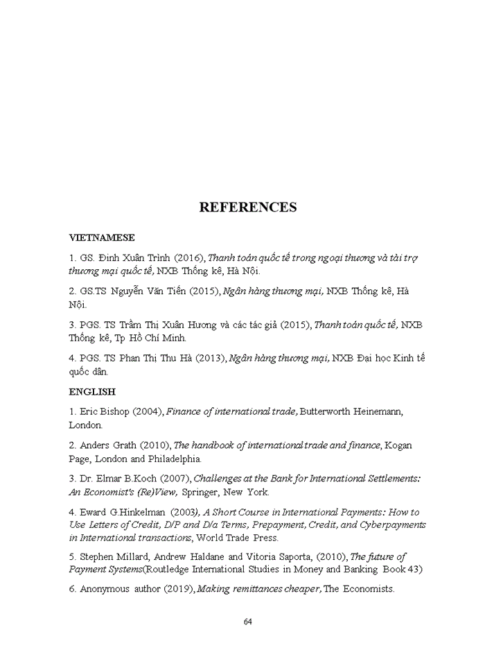 image for page The development of international payment at Vietnam Joint Stock Commercial Bank For Industry And Trade Thanh Xuan branch