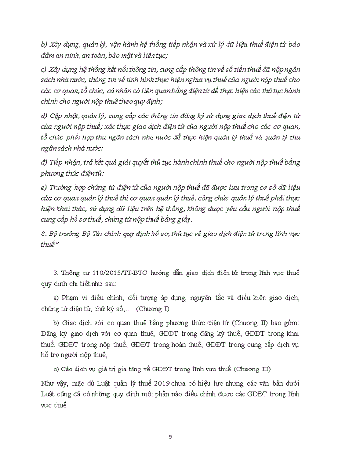 image for page Quy định pháp luật về giao dịch điện tử trong lĩnh vực thuế và thực trạng thực thi pháp luật