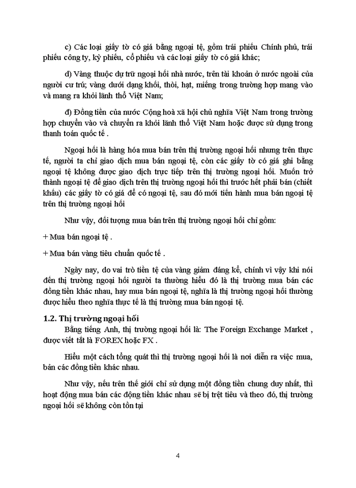 image for page phân tích, đánh giá thực trạng hoạt động thị trường ngoại hối Việt Nam những qua các năm.