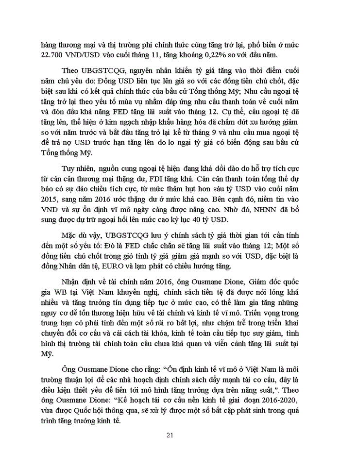 image for page phân tích, đánh giá thực trạng hoạt động thị trường ngoại hối Việt Nam những qua các năm.