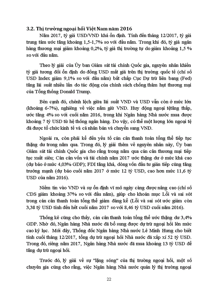 image for page phân tích, đánh giá thực trạng hoạt động thị trường ngoại hối Việt Nam những qua các năm.