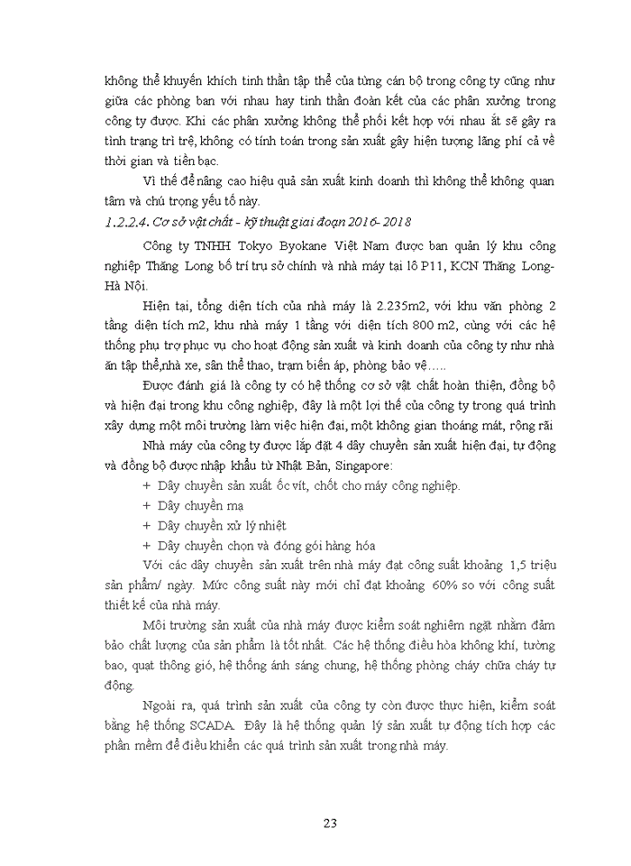 image for page Nâng cao hiệu quả  kinh doanh xuất khẩu của Công ty TNHH Tokyo Byokane Việt Nam