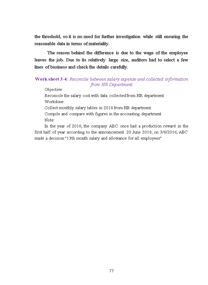 image for page The auditing process of payroll and personnel cycle in manufacturing companies implemented by Ernst and Young compan
