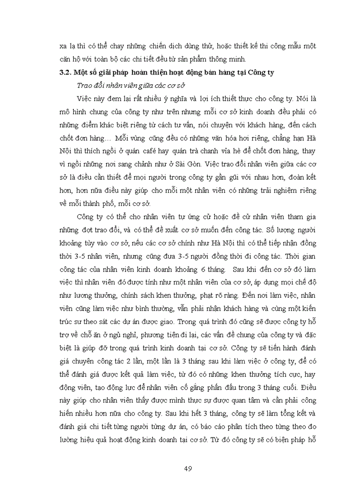 image for page Hoạt động bán hàng tại Công ty Cổ phần Kiến trúc Nội thất và Xây dựng Penviet
