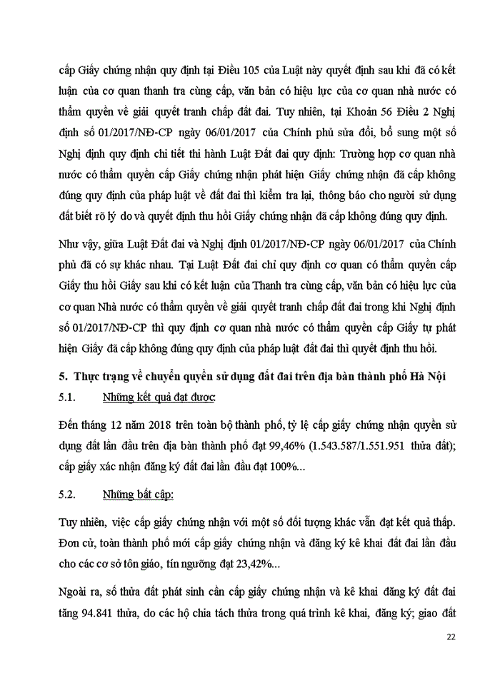 image for page Thực trạng và giải pháp tăng cường công tác quản lí nhà nước về đất đô thị trên địa bàn thành phố Hà Nội