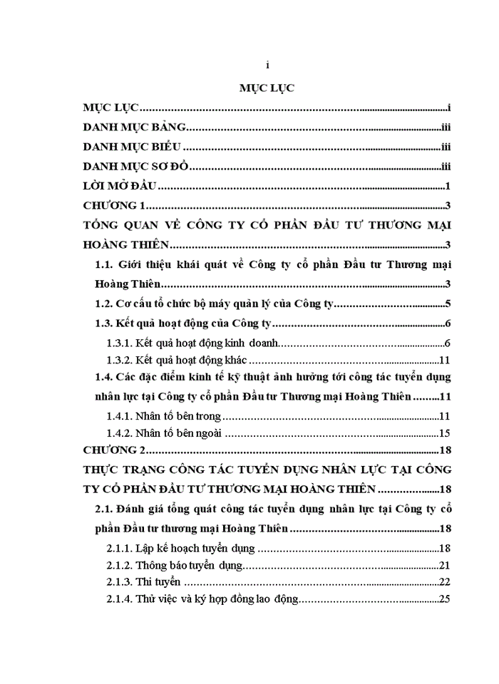 image for page Hoàn thiện công tác tuyển dụng nhân lực tại Công ty cổ phần Đầu tư Thương mại Hoàng Thiên