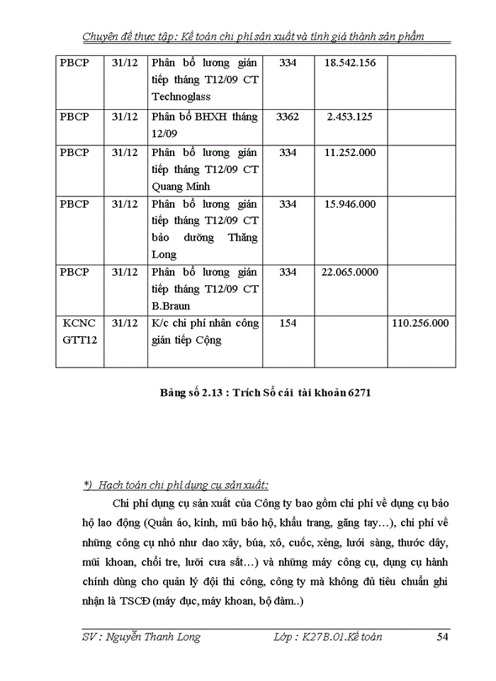image for page Hoàn thiện kế toán chi phí sản xuất và tính giá thành sản phẩm tại Công ty Cổ phần Phát triển Công nghệ Xây lắp Cơ điện