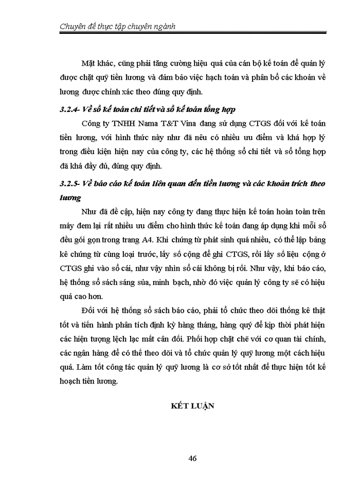 image for page Hoàn thiện kế toán tiền lương và các khoản trích theo lương tại Công ty TNHH Nama C&T Vina