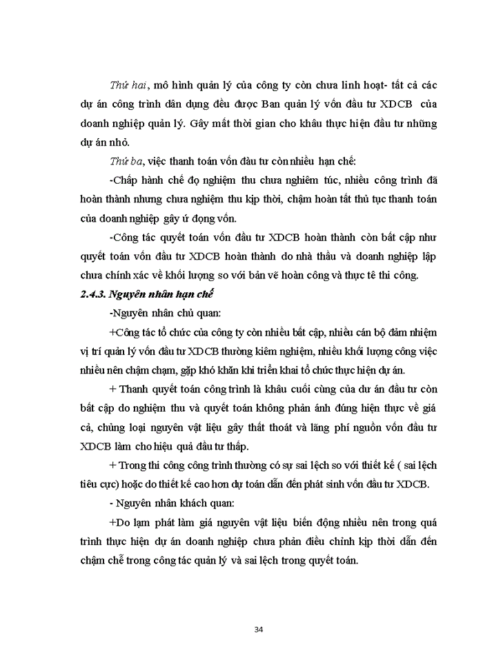 image for page Giải pháp hoàn thiện công tác quản lý vốn đầu tư xdcb công trình dân dụng tại công ty tnhh việt quang hl