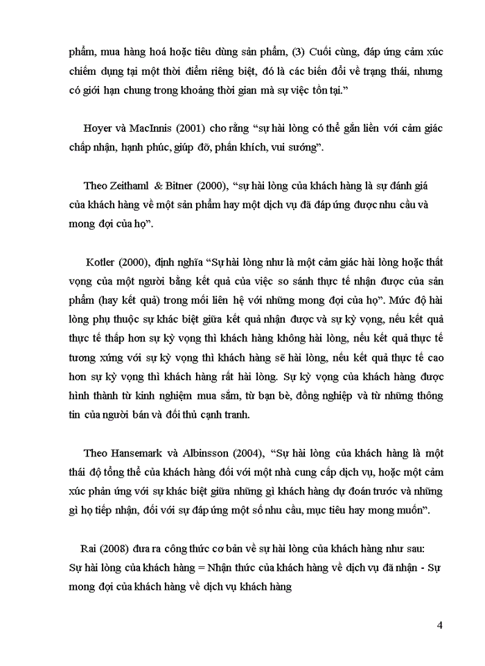 image for page Sự thỏa mãn của khách hàng trong sử dụng dịch vụ nhà hàng- đồ ăn nhanh