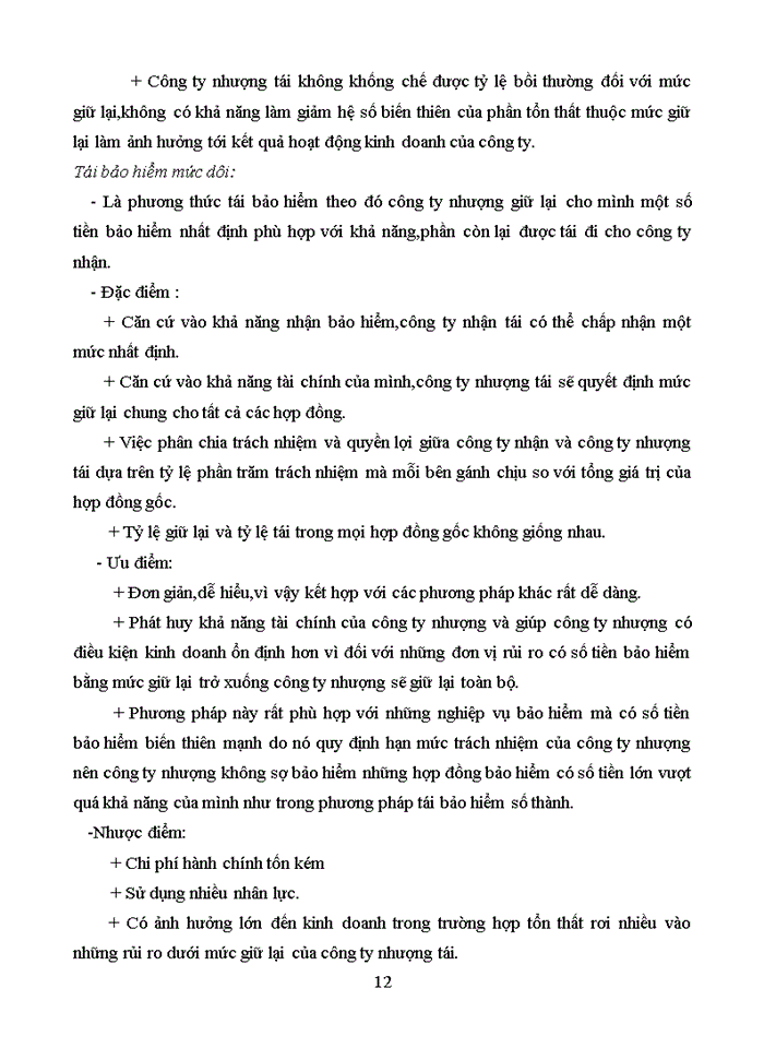 image for page Thị trường tái bảo hiểm việt nam