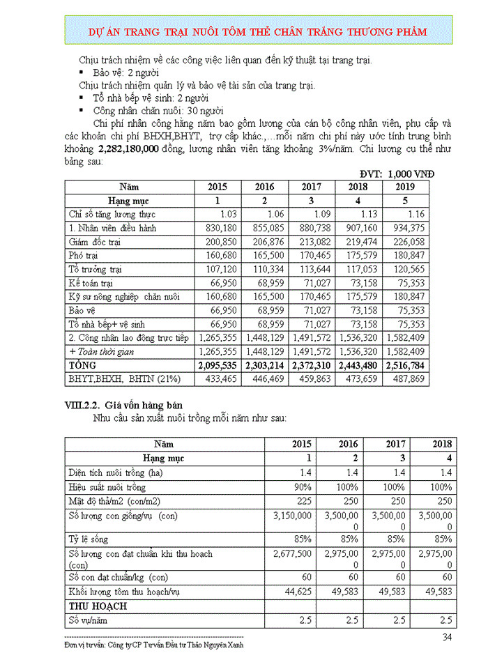 image for page Dự án trang trại nuôi tôm thẻ chân trắng thương phẩm