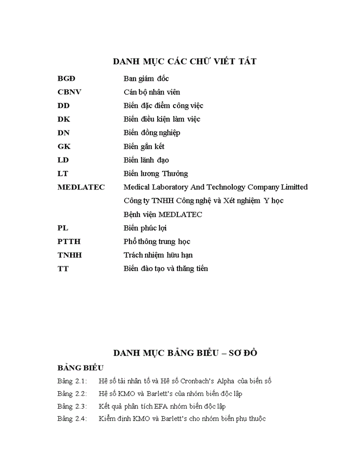 image for page Các nhân tố ảnh hưởng tới Sự gắn kết với tổ chức của người lao động tại Bệnh viện MEDLATEC