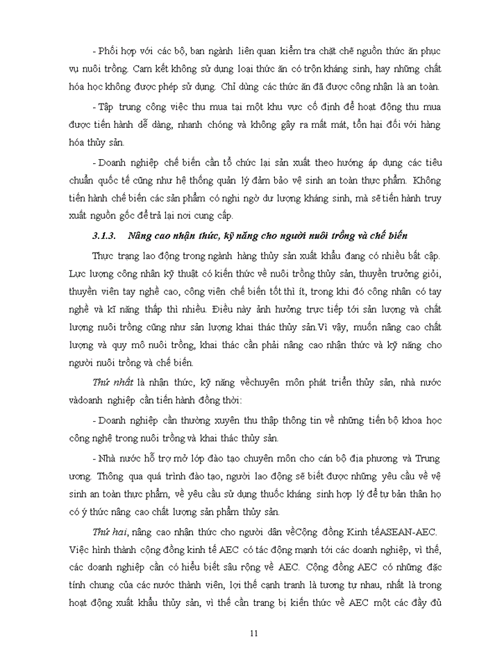 image for page Hoạt động xuất khẩu hang thủy sản trong điều kiện Việt Nam tham gia vào cộng đồng kinh tế ASEAN - AEC