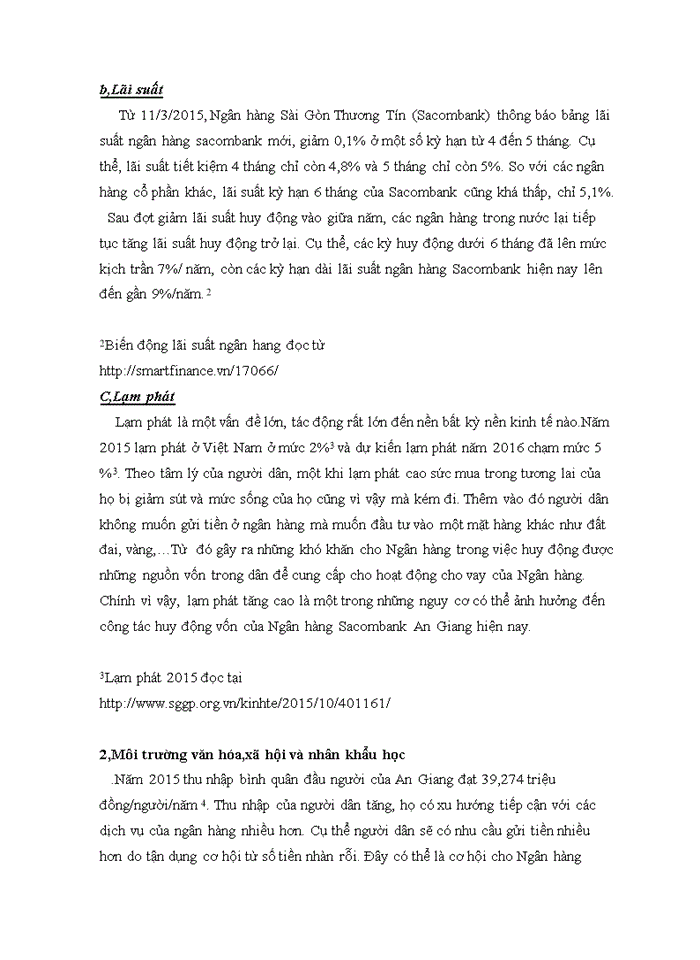 image for page Phân tích ảnh hưởng của môi trường kinh doanh đến hiệu quả kinh doanh của ngân hàng  Sacobank chi nhánh An Giang