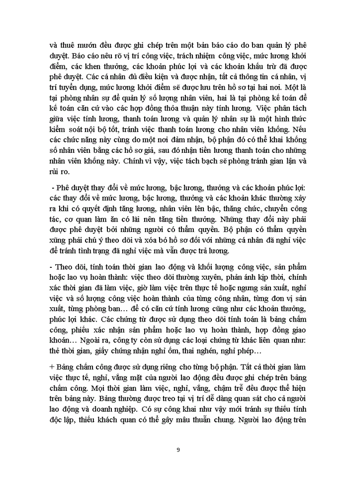 image for page Hoàn thiện quy trình kiểm toán chu trình tiền lương và nhân viên trong kiểm toán BCTC do Công ty TNHH Kiểm toán và Tư vấn đầu tư Tài chính Châu Á