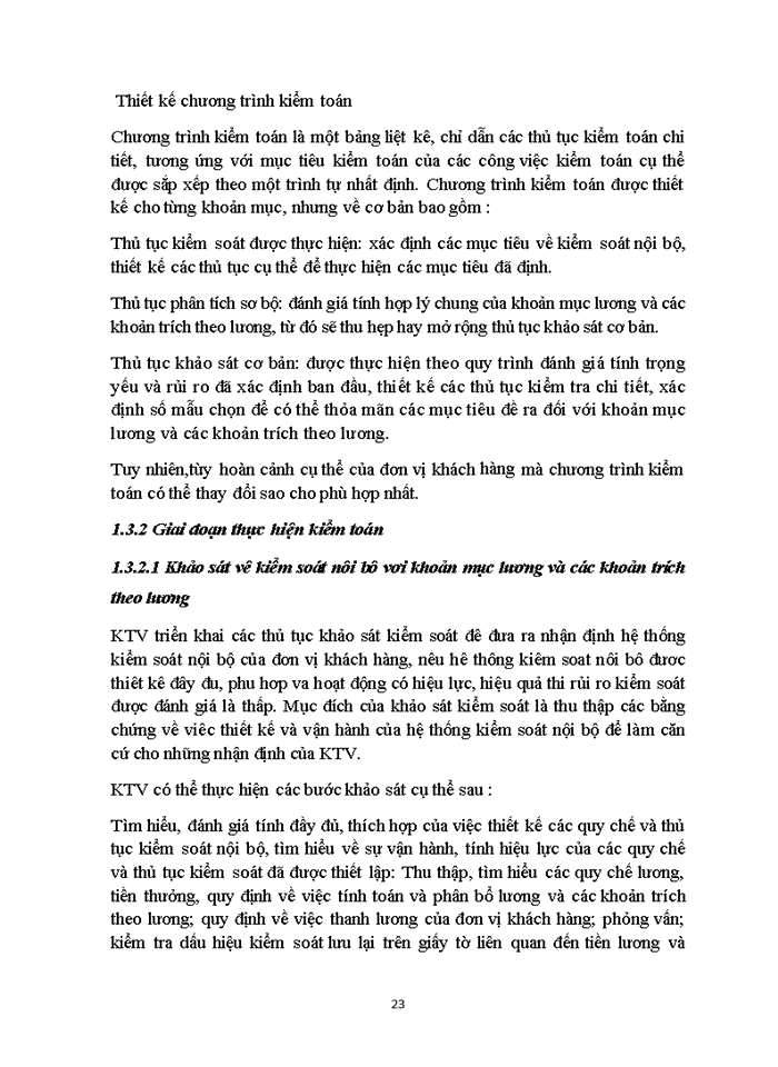 image for page Hoàn thiện quy trình kiểm toán chu trình tiền lương và nhân viên trong kiểm toán BCTC do Công ty TNHH Kiểm toán và Tư vấn đầu tư Tài chính Châu Á
