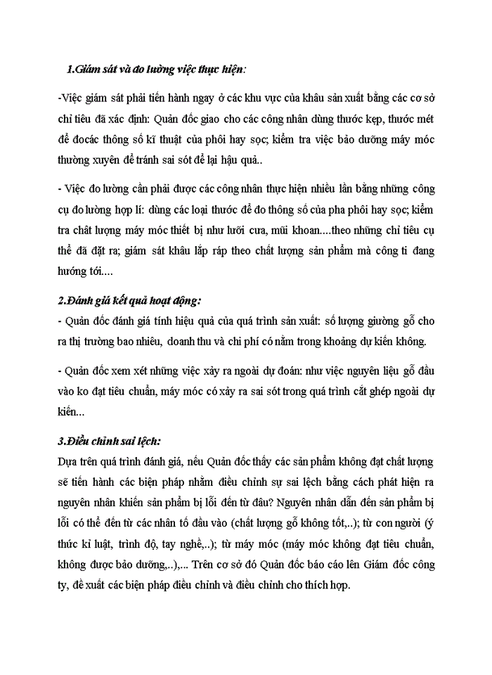 image for page Hệ thống kiểm soát chất lượng đầu vào sản phầm giường nằm tạo xưởng sản xuất của công ty tnhh đức phúc