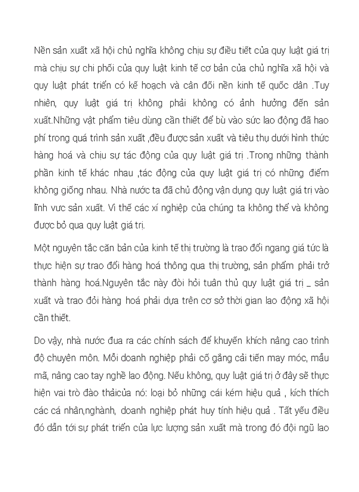 image for page Lý luận của chủ nghĩa mác-   lênin về quy luật giá trị và sự vận dụng ở việt nam- liên hệ thực tế
