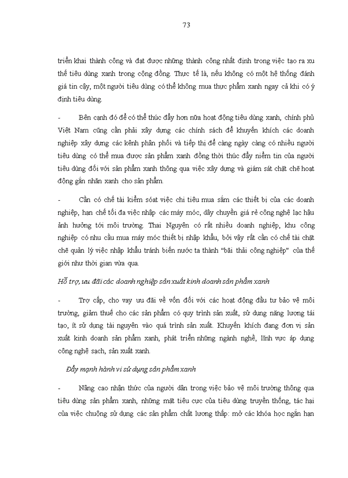 image for page Nghiên cứu nhân tố ảnh hưởng đến ý định tiêu dung xanh của cư dân tại Thành phố Thái Nguyên