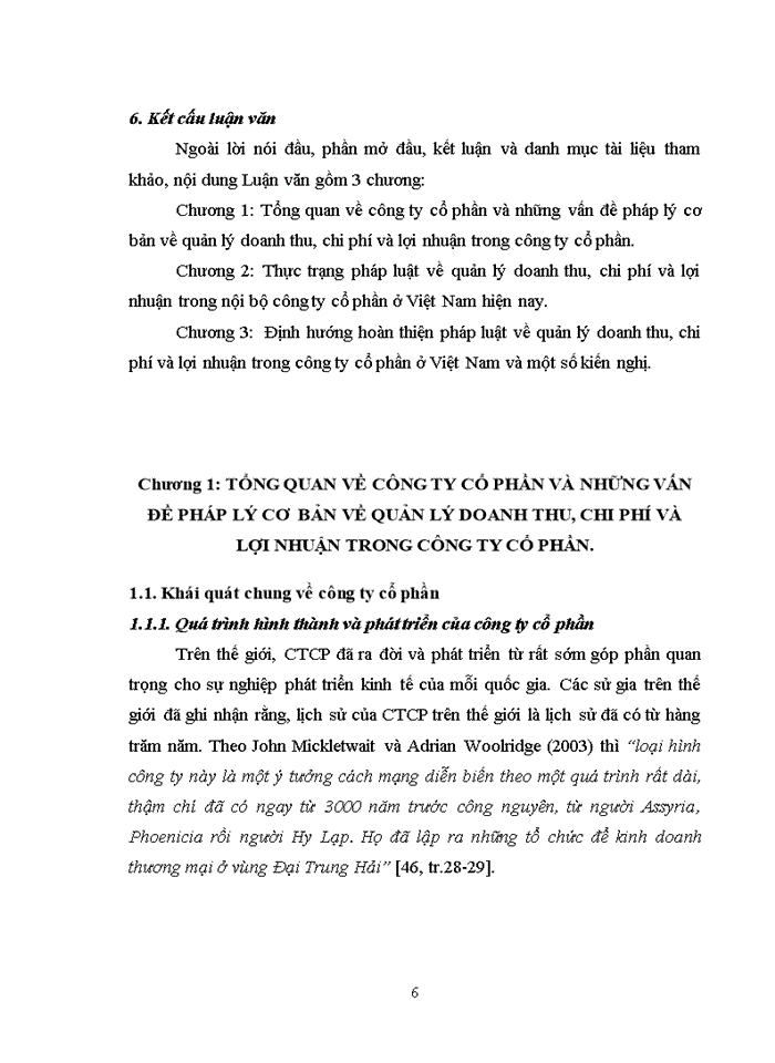 image for page Pháp luật về quản lý doanh thu, chi phí và lợi nhuận trong công ty cổ phần ở Việt Nam